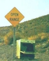 open range sign